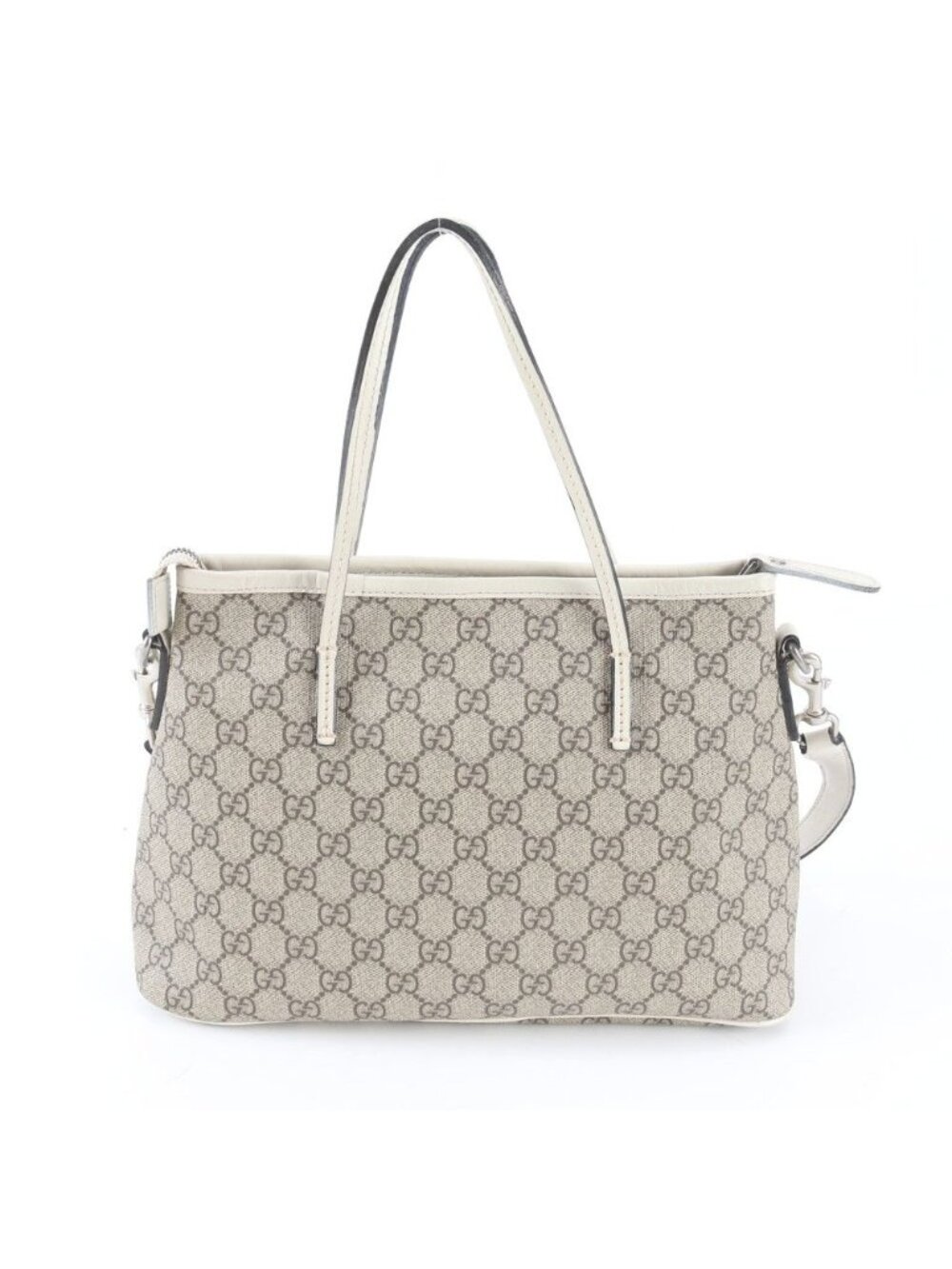Gucci GG Supreme Leather 2-Way Shoulder Bag Crossbody Hand - Picture 3 of 10